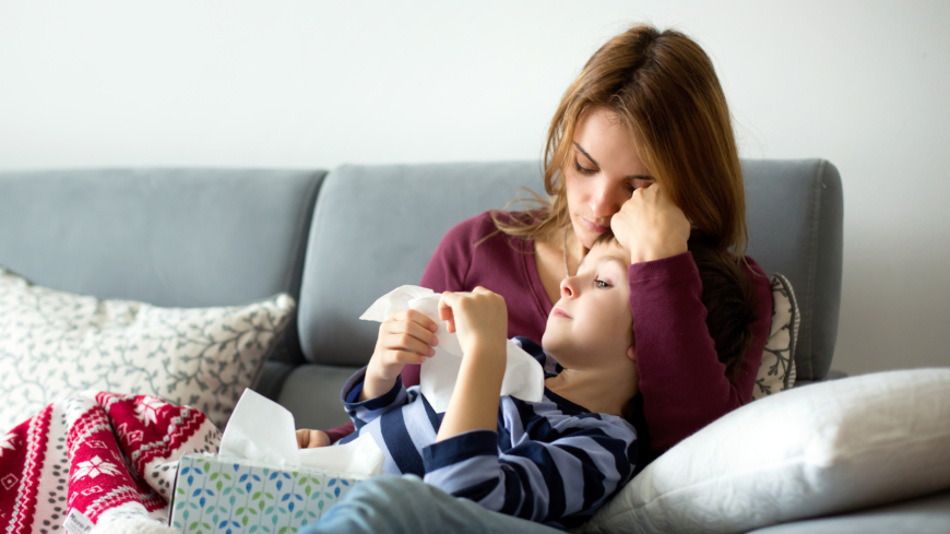 Det som präglat säsongen har varit att antalet sjuka barn under 5 år har varit överrepresenterade bland insjuknade jämfört med tidigare år.  Foto: Shutterstock